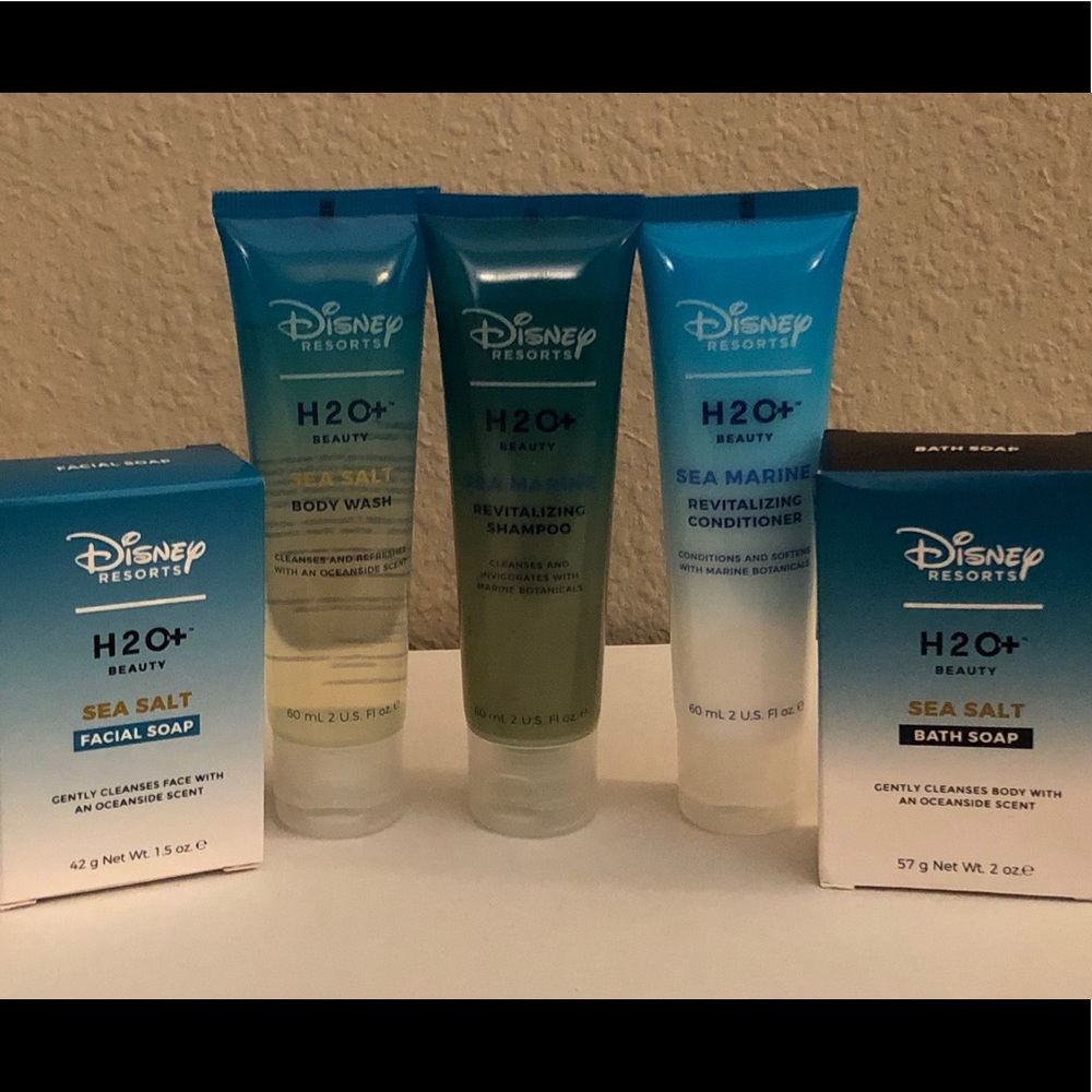 Disney Resorts H2O+ Sea Salt Bath Set Travel Size